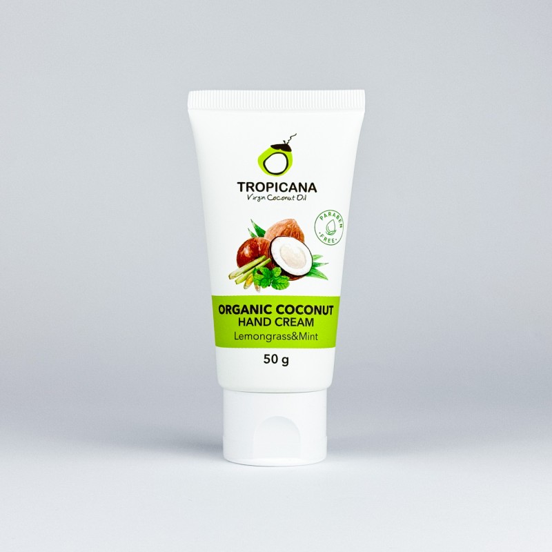 Tropicana Oil – Nawilżający krem do rąk Lemongrass & Mint Tropicana Oil – Nawilżający krem do rąk Lemongrass & Mint
