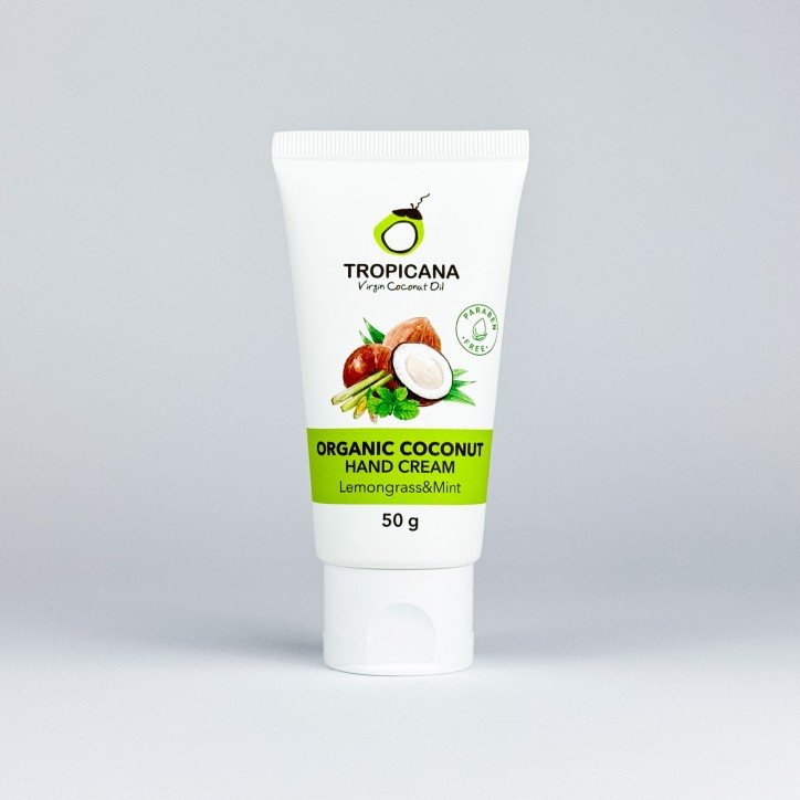 Tropicana Oil – Nawilżający krem do rąk Lemongrass & Mint