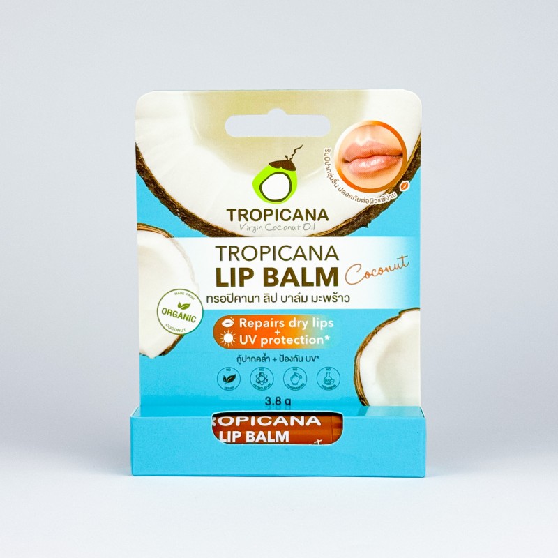 Tropicana Oil – Balsam do ust w sztyfcie Coconut Tropicana Oil – Balsam do ust w sztyfcie Coconut